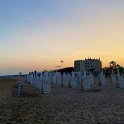 Die Abendstimmung am Strand ist immer was Spezielles