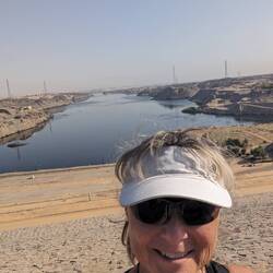 Above the Aswan Dam
