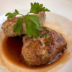 Veal Schnitzel and potatoes