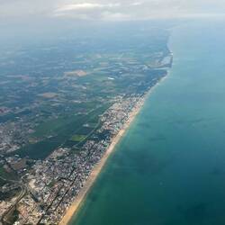 Von Lido di Jesolo bis Pineta.