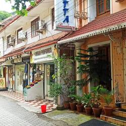 Portugiesisch geprägte Gassen