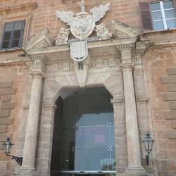 The Norman Palace - built by the Normans in the 1100's after they conquered England in 1066.