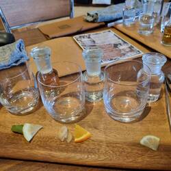 Gin tasting....delicious!