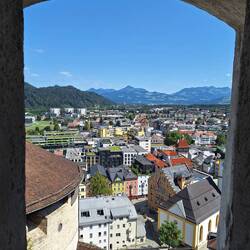 Das Städtchen Kufstein....