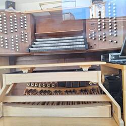 Hier wird täglich um 12.00 gespielt ...