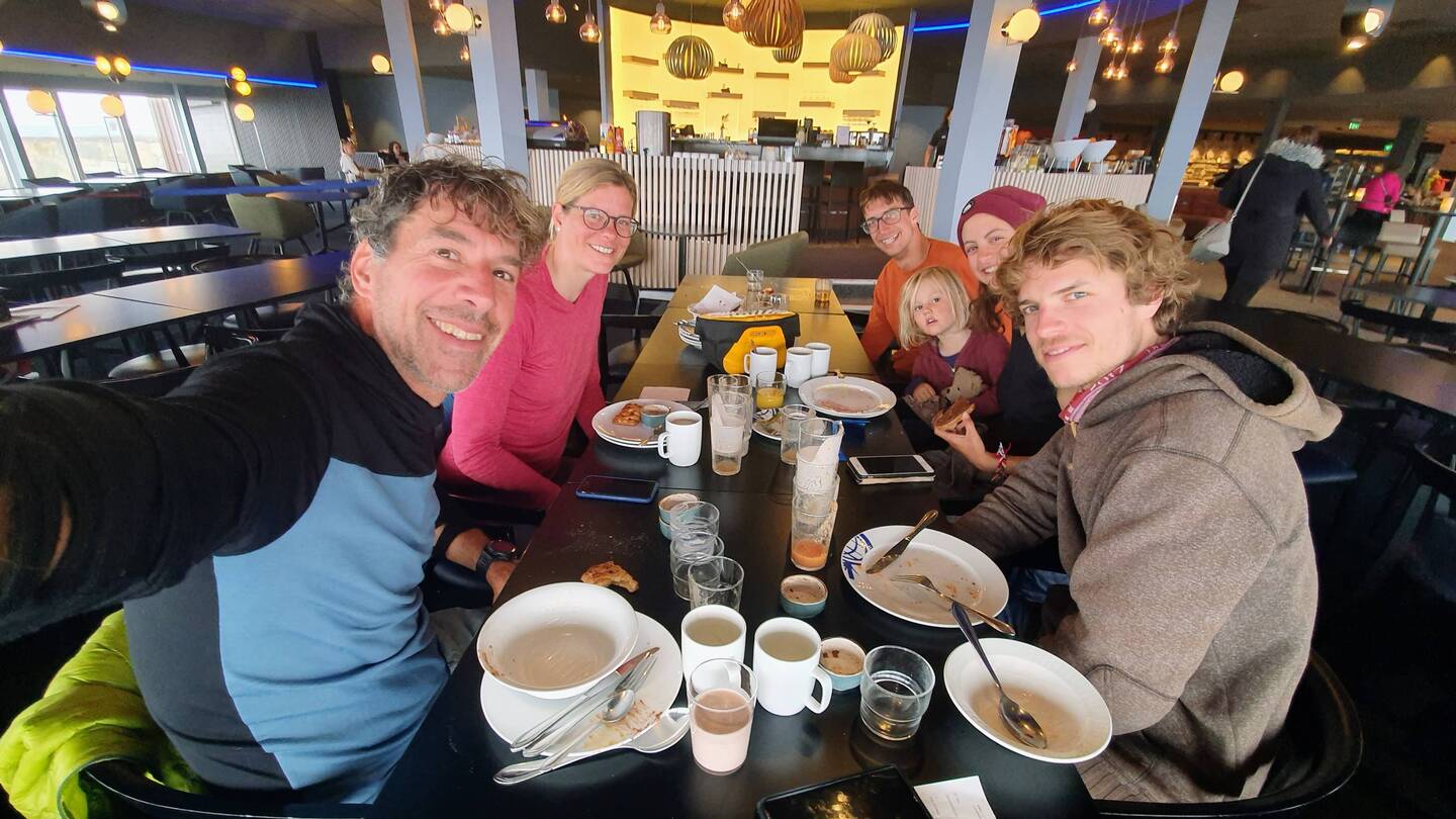 die leeren Teller stapeln sich😉