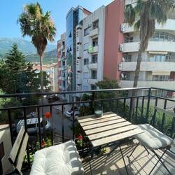 Balkon vom erste apartment
