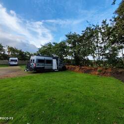 Unser unspektakulärer Übernachtungsplatz