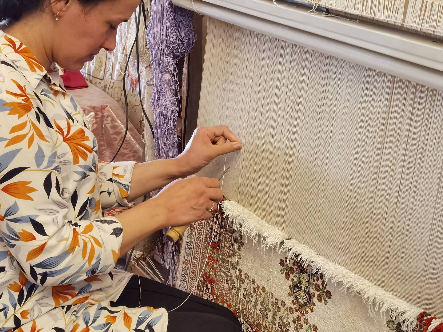 Teppich knüpfen: Lektion 1
