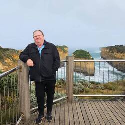 Phil at Tom & Eva lookout