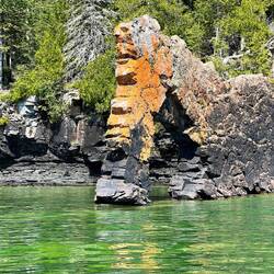The "Sea Lion's" head has now eroded away.