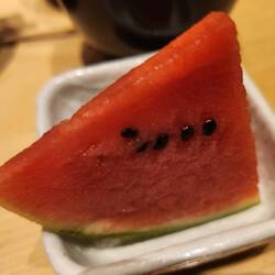 Watermelon to finish