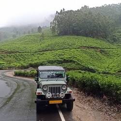 Mit unserem Jeep in die Berge