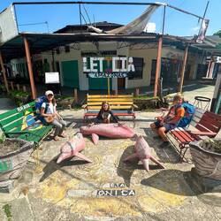 Pas de frontière ici ! On circule librement entre le Pérou, la Colombie et le Brésil