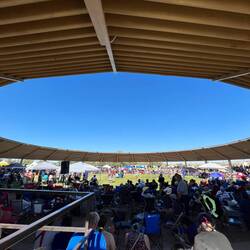 The dance pavilion