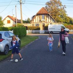 5 Minuten zu Fuß zum Strand ist nicht schlecht.