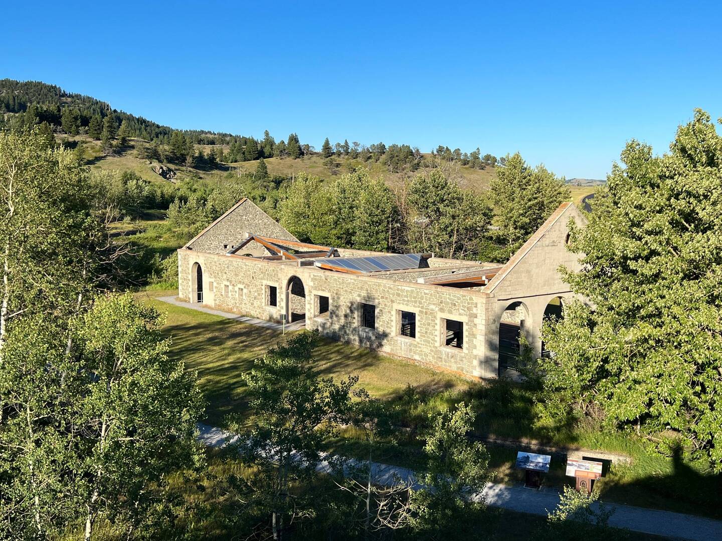 Leitch Collieries Mine ruins