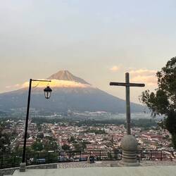 Cerro de La Cruz zum Sonnenaufgang 😮