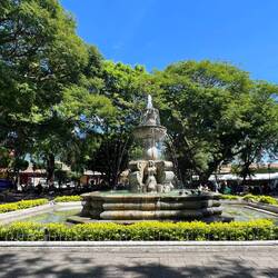 Treffpunkt für die Free Walking Tour durchs Zentrum ⛲️