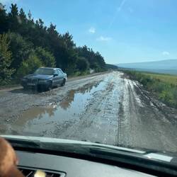 Unsere ersten Kilometer in Georgien