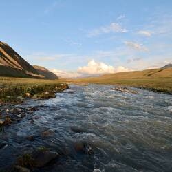 Ich hoffe für morgen auf weniger Wasser.