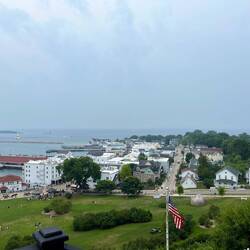 View from Fort Mackinac