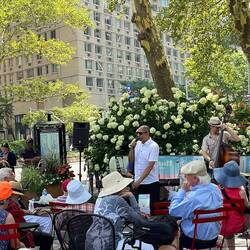 JAZZ IN DANTE PARK (opp Lincoln Center)