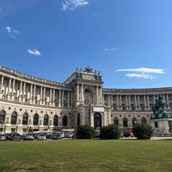 Neue Berg musem - Hitler announced from this balcony Austria annexation into Germany