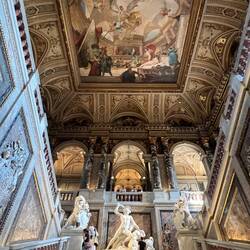 Main staircase of gbe Art Kunst museum