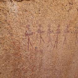 ca 1500 Jahre alte Malereien