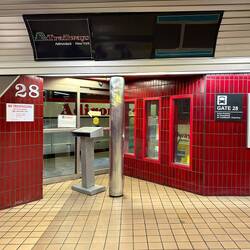 bus station gate