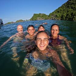 Hello from the warm waters of the South China Sea