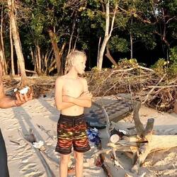 Mmmm yummy fresh coconut