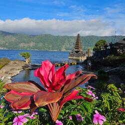 lake Batur und Pura Segara Ulun Danu Batur Tempel