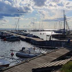 kleiner Hafen von Stora Rör