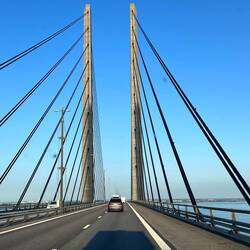 Mit 134 Euro waren wir dabei von Kopenhagen nach Malmö.