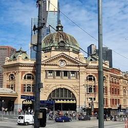 Fliders Street Railway Station