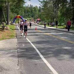 Lawlor fights his way through the hot marathon