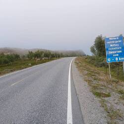 die russische Grenze ist nicht weit entfernt