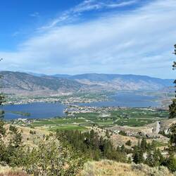 Leaving the mountains down to Osoyoos