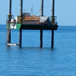Platform in Point Samson