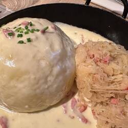 Saarländischer Gefillder (Kartoffelklos)