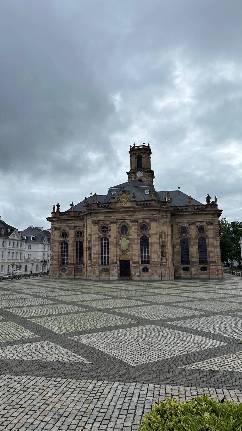 Ludwigskirche Saarbrücken (gleiche Art wie Frauenkirche Dresden)