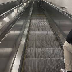 The long road down to the subway