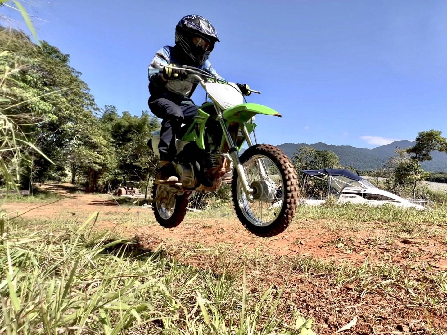 Braxy on the new jump