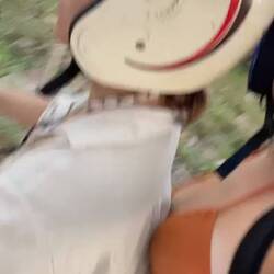 my face while driving