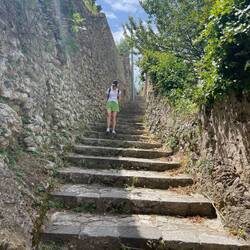 Dora has trouble with steps