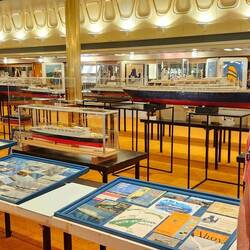 Holland-America private exhibit to celebrate 150 of cruise ship operations.