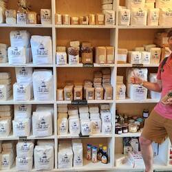 Time to bake! We picked up a loaf mix 🍞 for later!