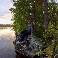 Abendstimmung am See